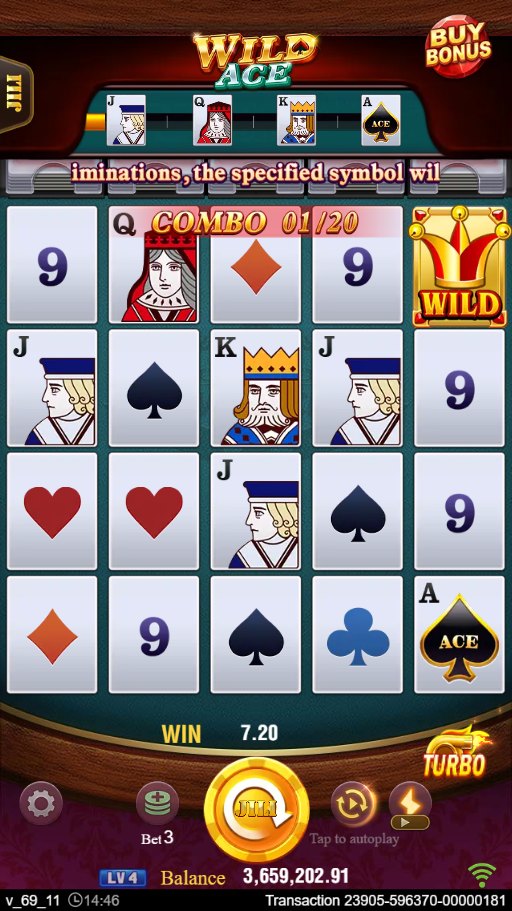 《百搭王牌》遊戲畫面